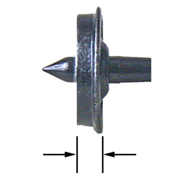 Kadee #531 HO 36" Diameter Ribbed Back Metal Code 88 Semi-Scale Wheels - Freight and Passenger, 12 Sets