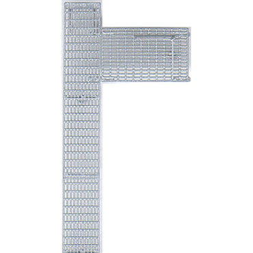 Kadee #2013 HO 50' Apex Running Board Galvanized - Freight Car Detail Parts, 1 Each