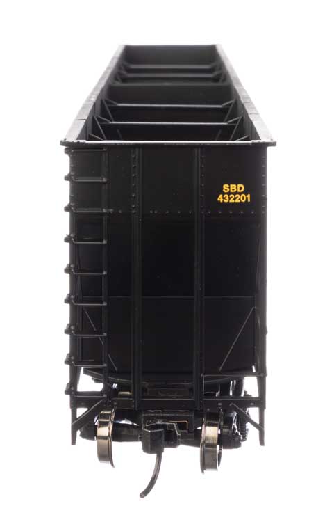 WalthersMainline 910-56362 HO 73' Greenville 7,000 Cubic Foot Wood Chip Hopper, Seaboard System #432201