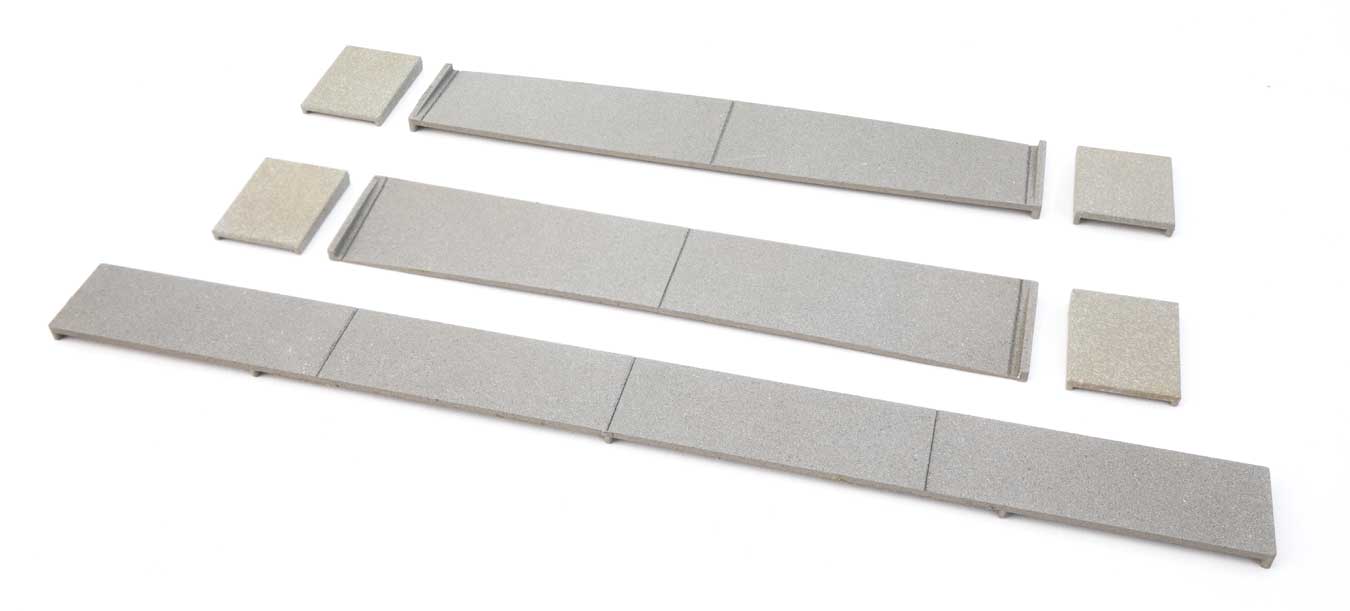WalthersTrack 948-83115 HO Modern Concrete Grade Crossing w/ Rerailer Ends
