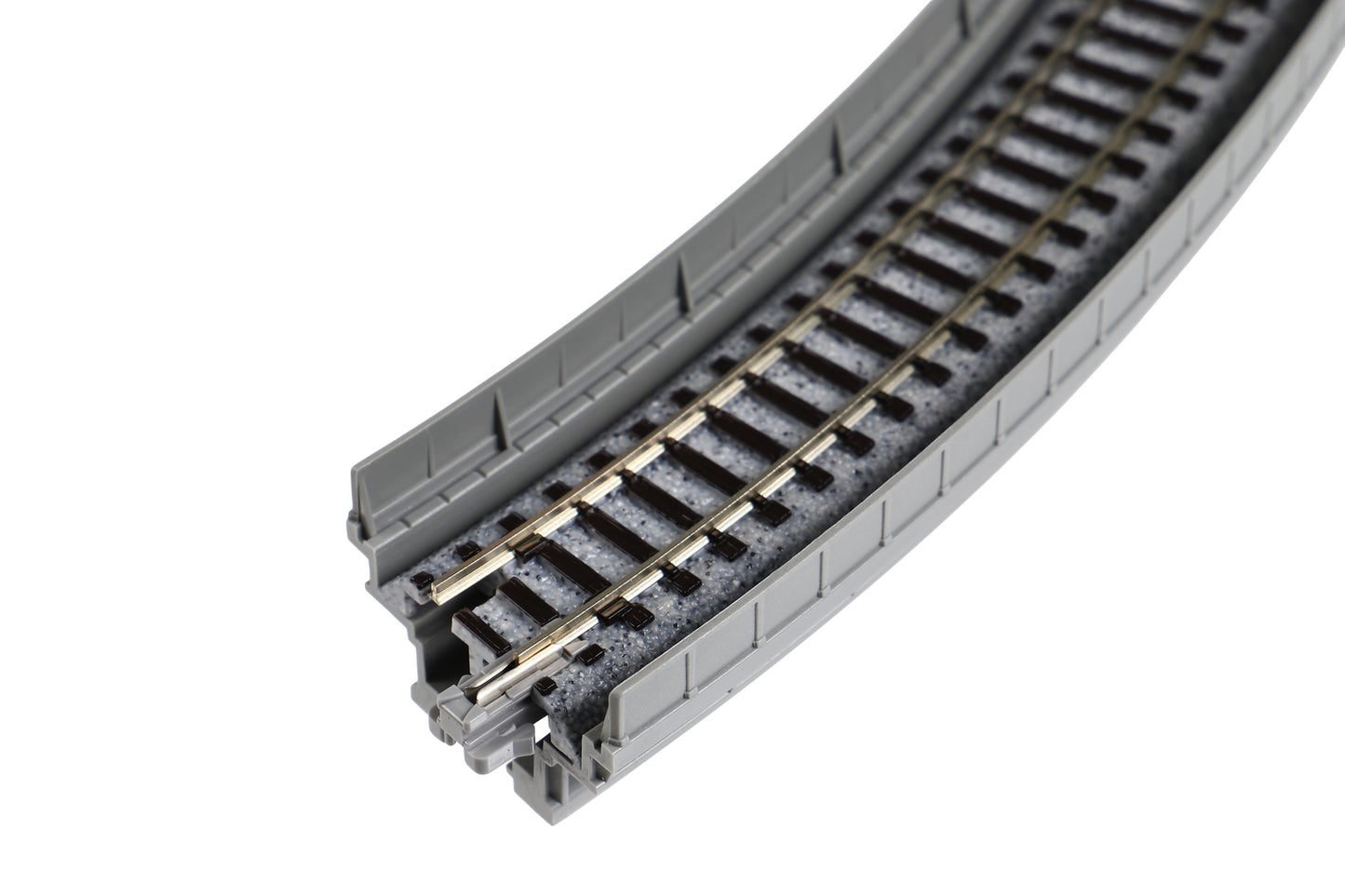 Kato 20-510 N Unitrack Single Track Curved Viaduct 282mm (11") Radius 45-degree Segment, 2pc