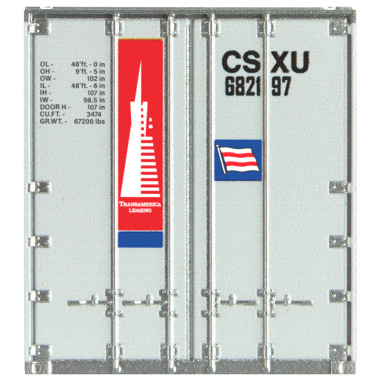 Micro-Trains 46800161 N 48' Container, CSX #682197