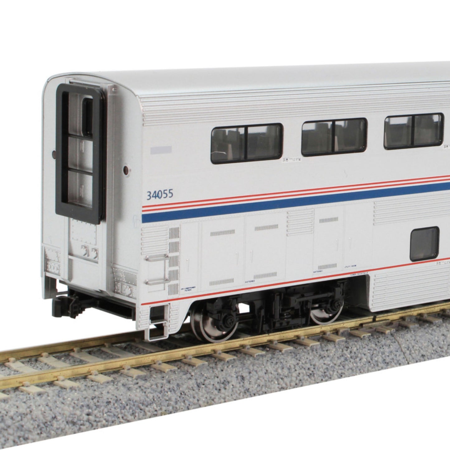 Kato 35-6059 HO Amtrak Superliner I Coach, Phase VI #34055
