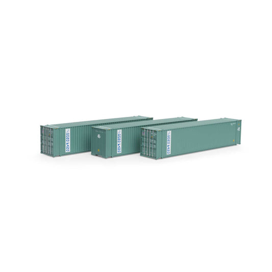 Athearn ATH28043 HO 45' Container, Dong Fang 3pk