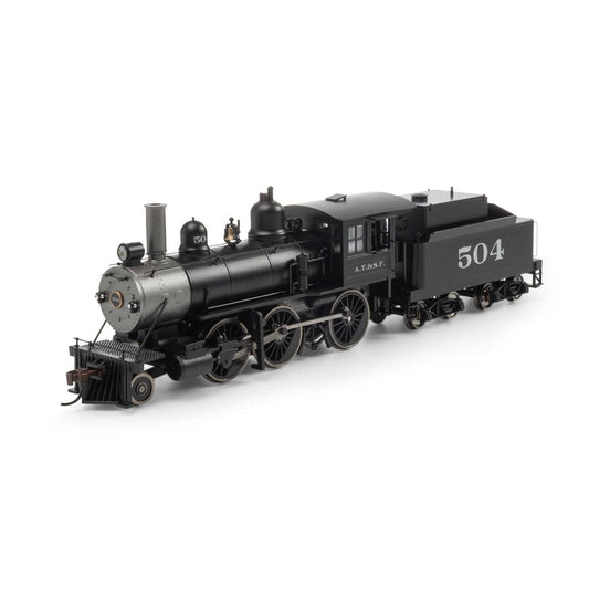 Athearn 87238 HO 2-6-0 Steam Locomotive, ATSF #504