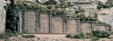 Woodland Scenics C1159 N Retaining Walls, Cut Stone 6pcs