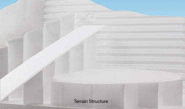 Woodland Scenics C1177 Assorted Modeling Sheets, 4pc