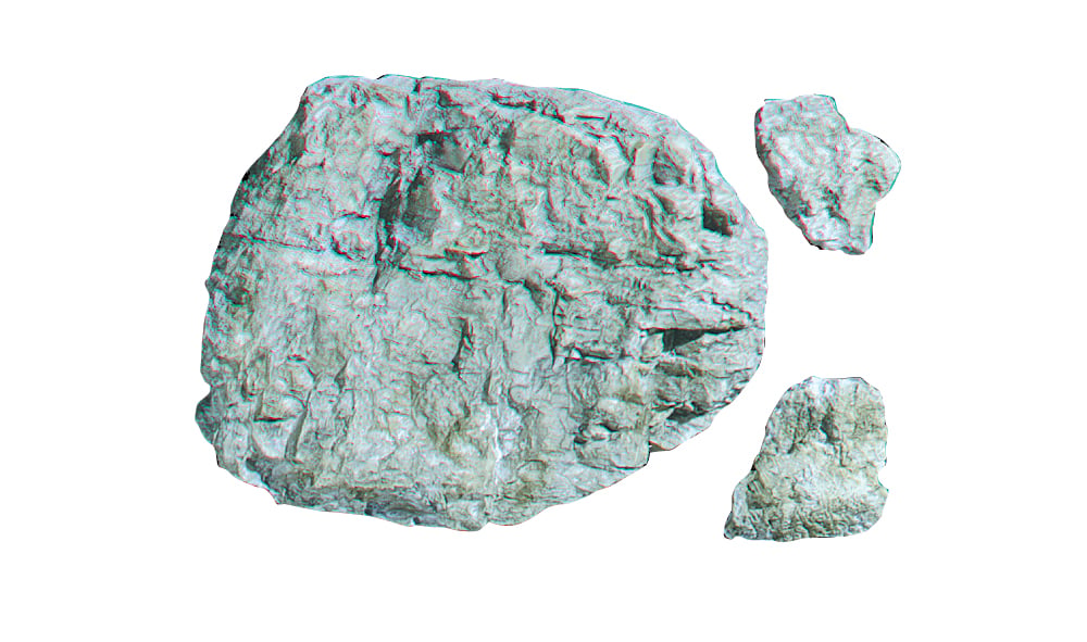 Woodland Scenics C1235 Rock Mold, Laced Face Rock