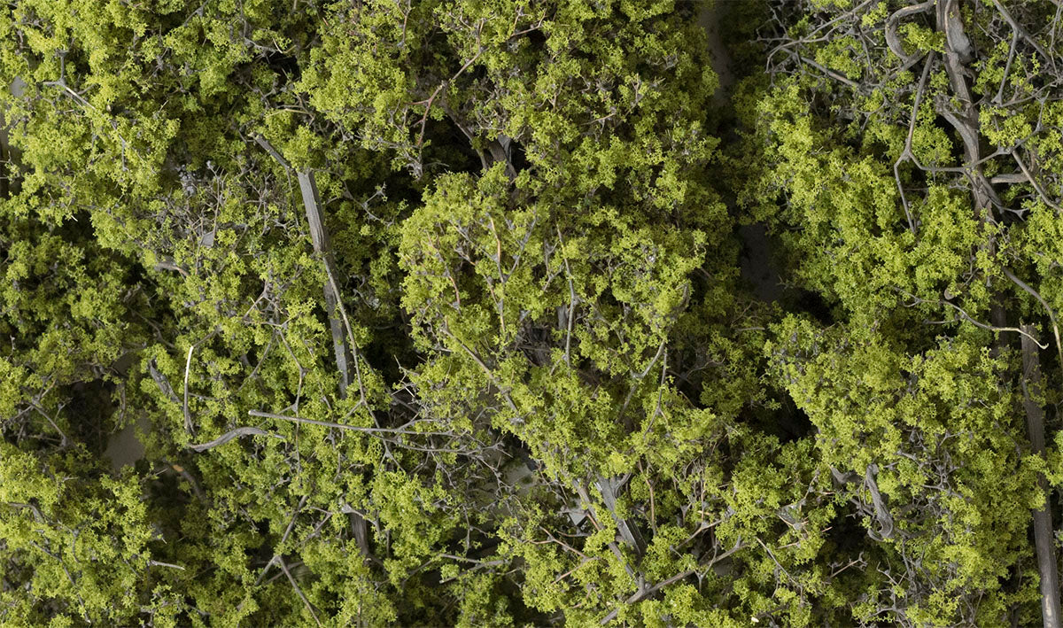 Woodland Scenics F1132 Fine-Leaf Foliage, Light Green 75 in³