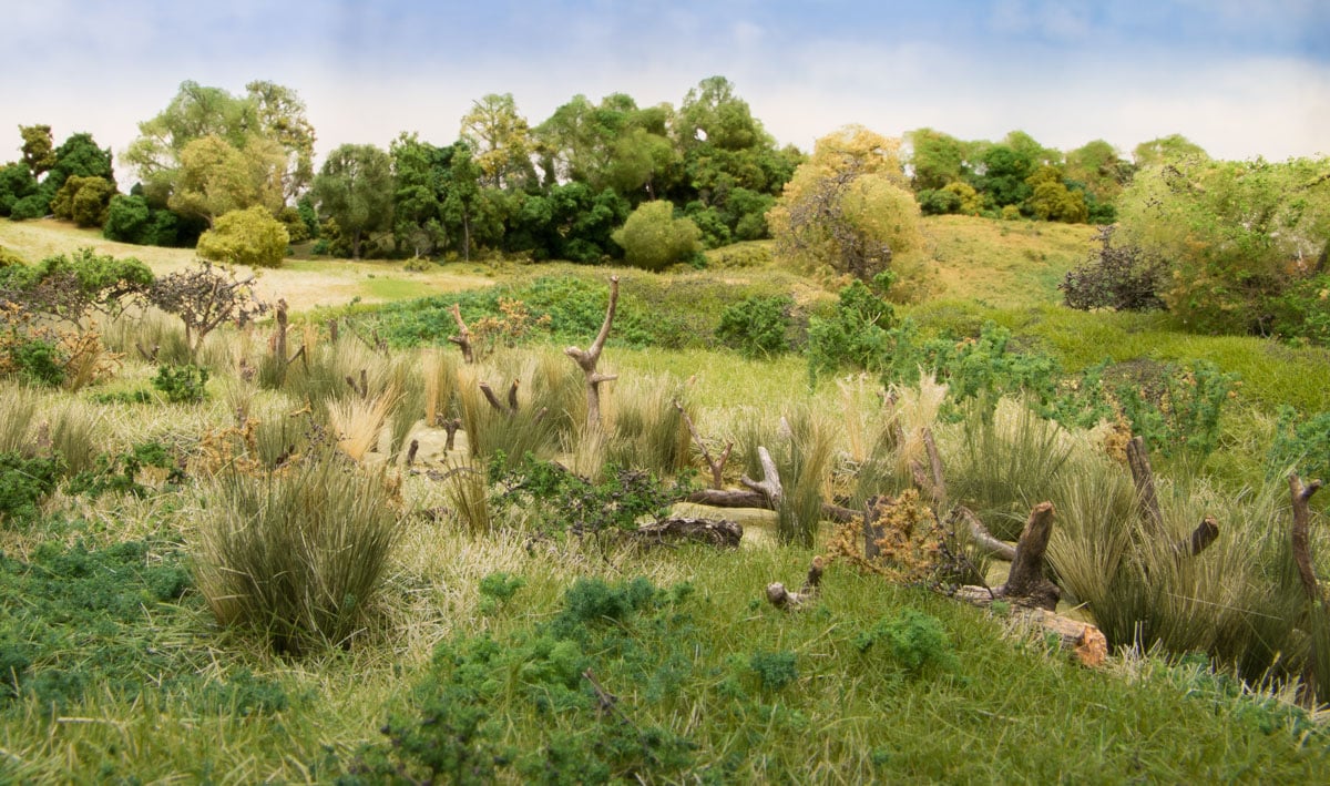 Woodland Scenics FG174 Field Grass, Medium Green