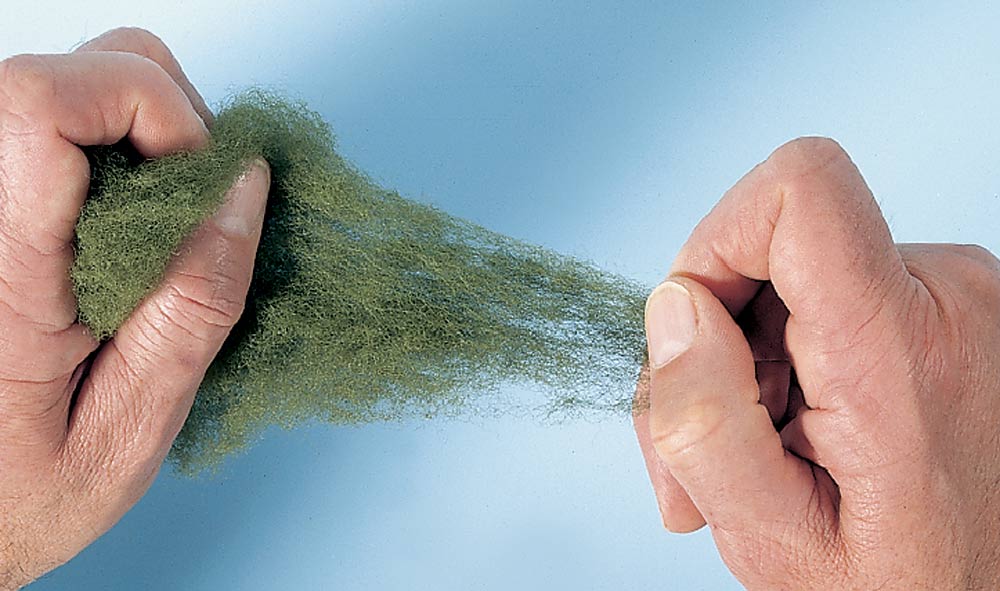 Woodland Scenics FP178 Poly Fiber, Green 16g