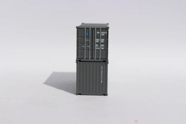 Jacksonville Terminal Company 205432 N 20' Corrugated-Side Container w/ Magnetic System, CPI 2pk