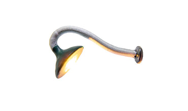 Woodland Scenics JP5658 N Just Plug® Lighting System Gooseneck Wall Mount Lights, 2pk