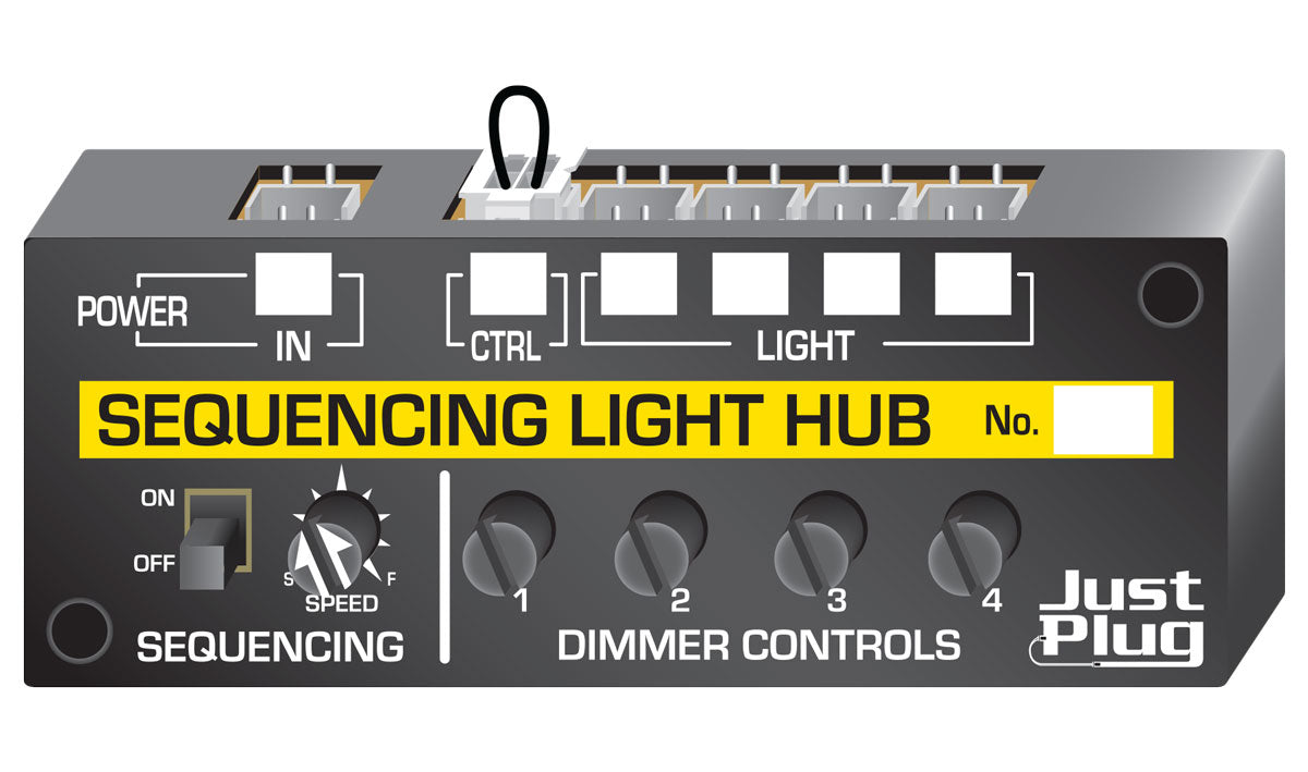 Woodland Scenics JP5680 Just Plug® Lighting System Sequencing Light Hub