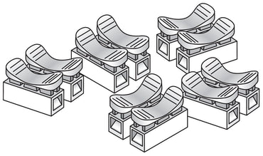 Woodland Scenics JP5686 Just Plug® Lighting System Splicer Plugs