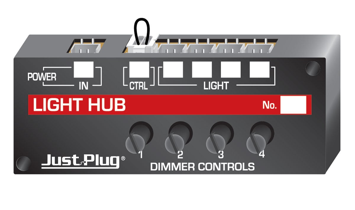Woodland Scenics JP5701 Just Plug® Lighting System Light Hub