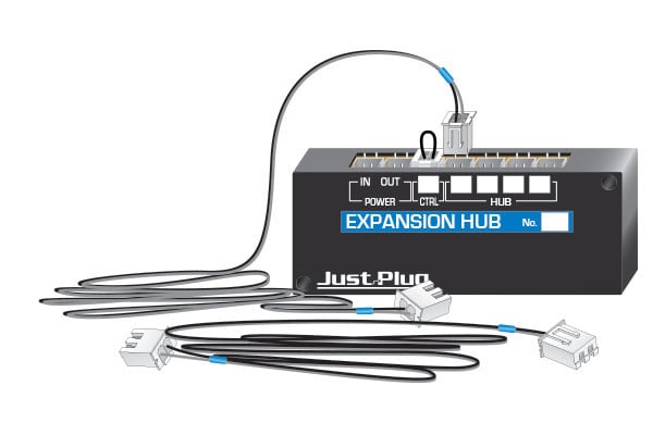 Woodland Scenics JP5702 Just Plug® Lighting System Expansion Hub