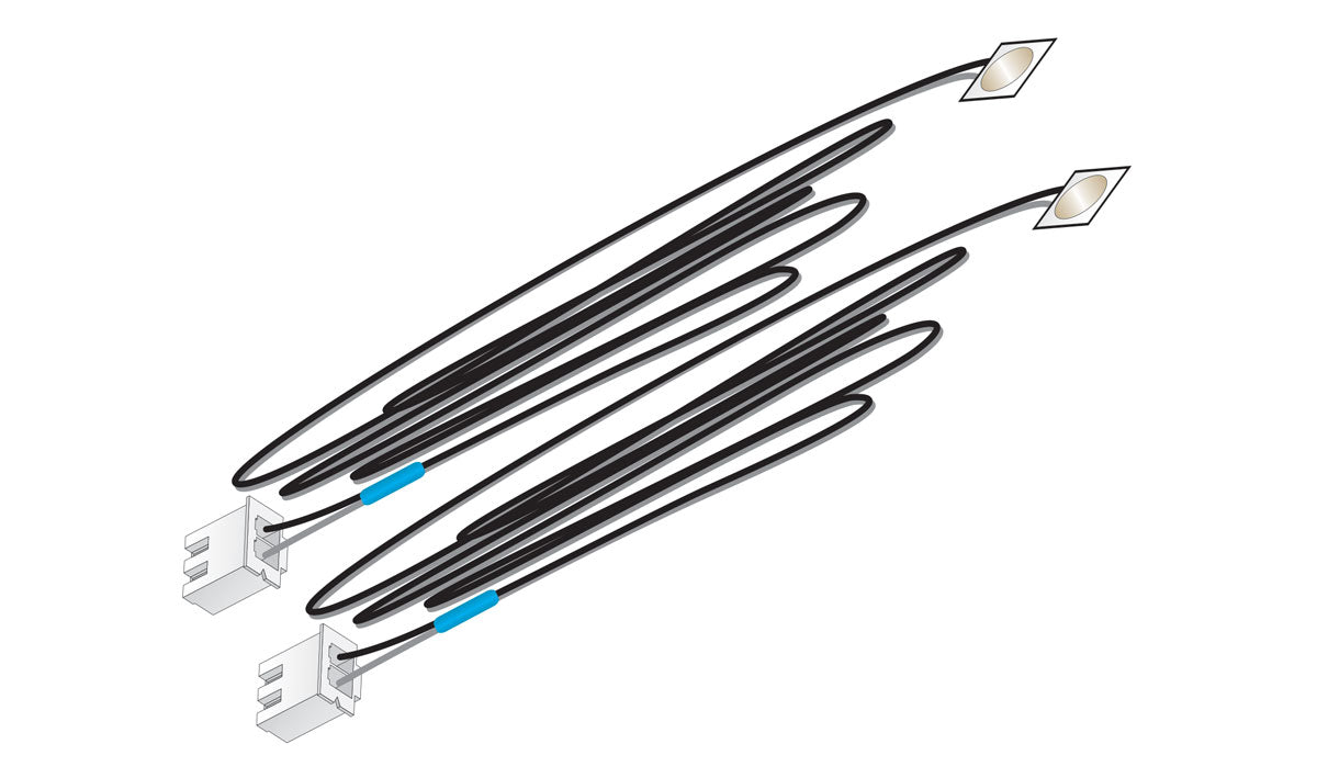 Woodland Scenics JP5741 Just Plug® Lighting System Cool White LED Stick-On Lights, 2pk