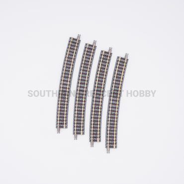 Tomix 1853 N Fine Track Curved Segment C541-15 (F) - 541mm (21-5/16") Radius 15 Degree, 4-Pack