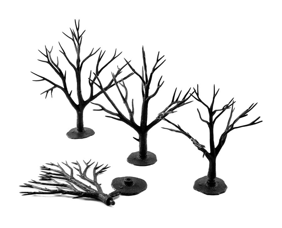 Woodland Scenics TR1122 Tree Armatures, 28 3" to 5" Deciduous Trees