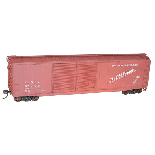 Accurail 5233 HO 50' AAR Double Door Box Car Kit, Louisville & Nashville #98374