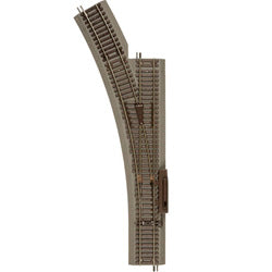 Atlas 482 HO True-Track 22" Radius Manual Snap Switch, Left