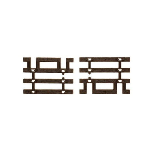 Atlas HO 598 Wood End Tie Sections, 12pk