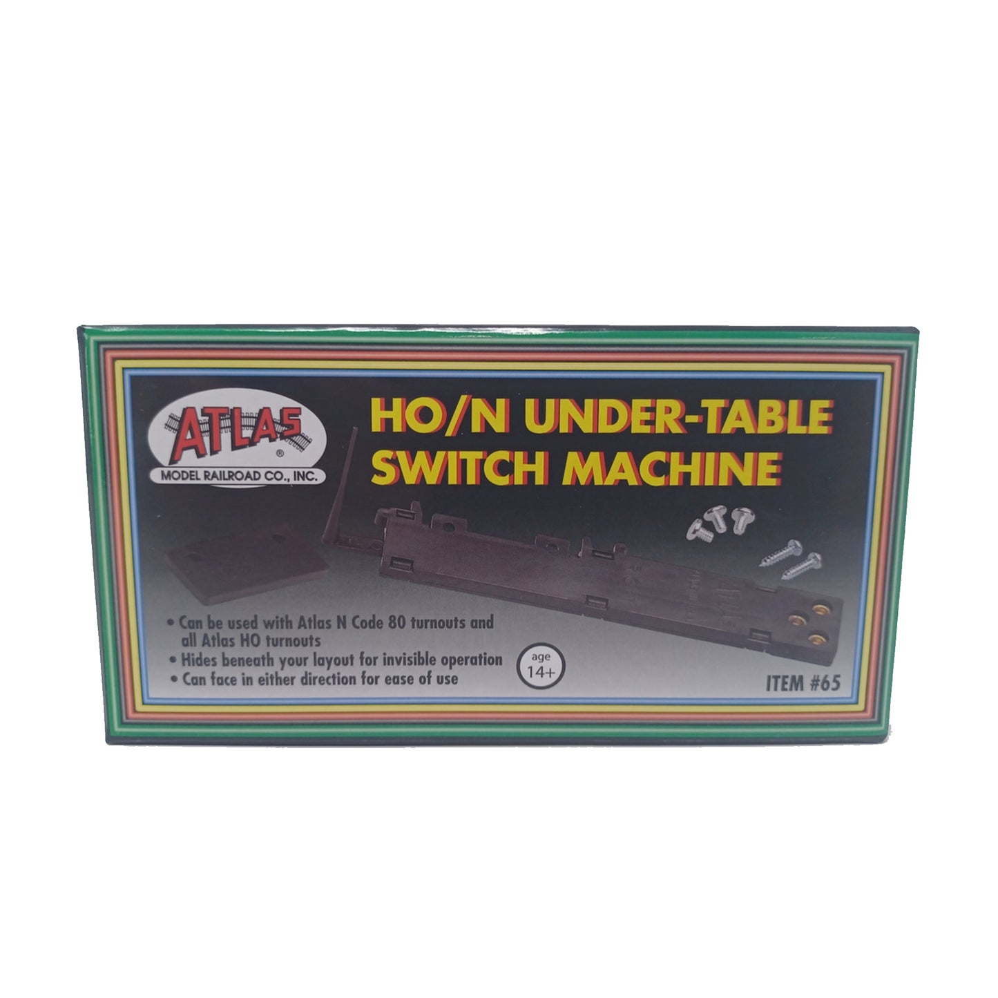 Atlas 65 HO/N Under-Table Switch Machine