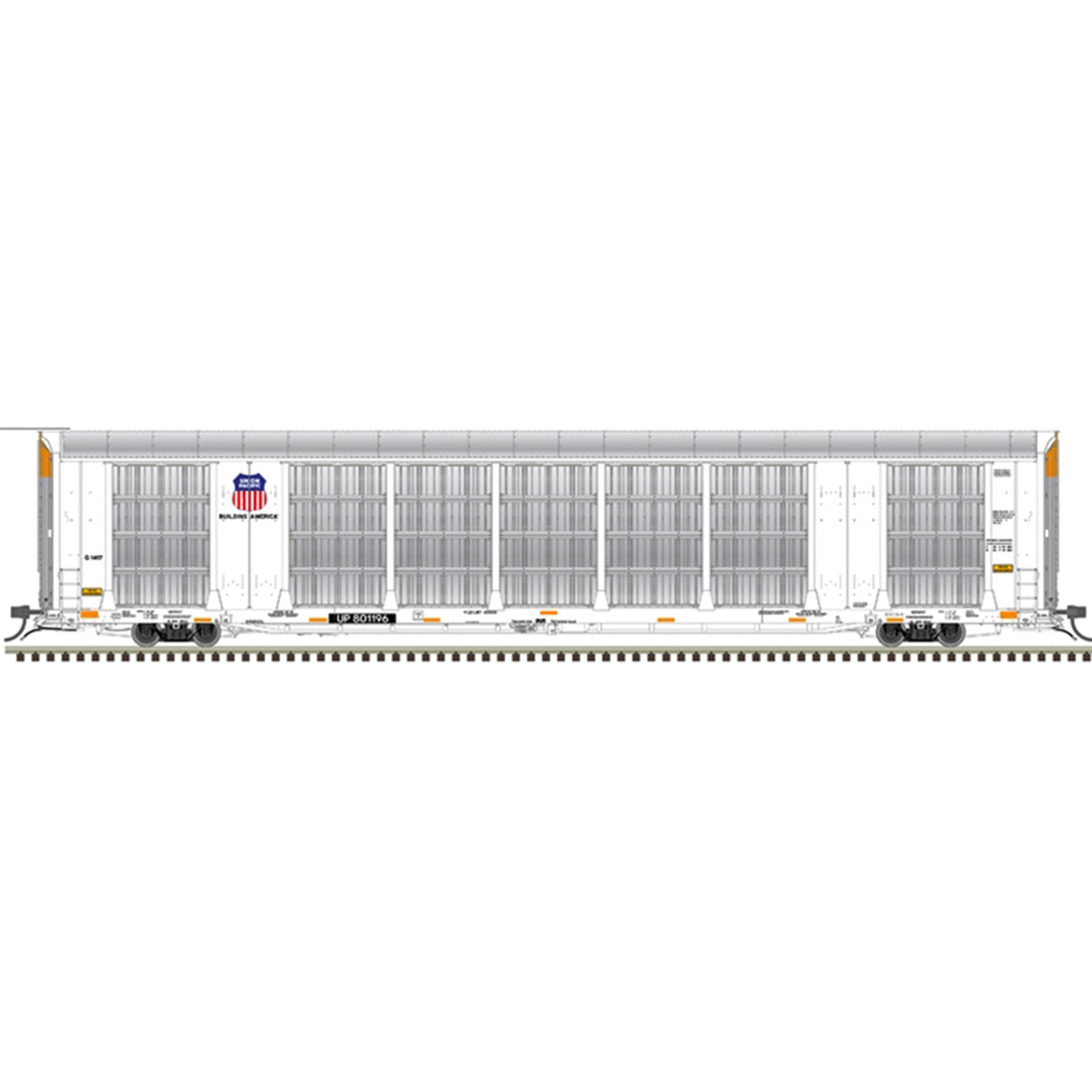 Atlas Master 20007926 HO Gunderson Multi-Max Autorack, Union Pacific #801008