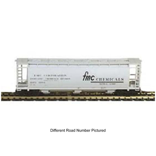 Bowser 38142 N Cylindrical Hopper Car, FMC Chemical #60551