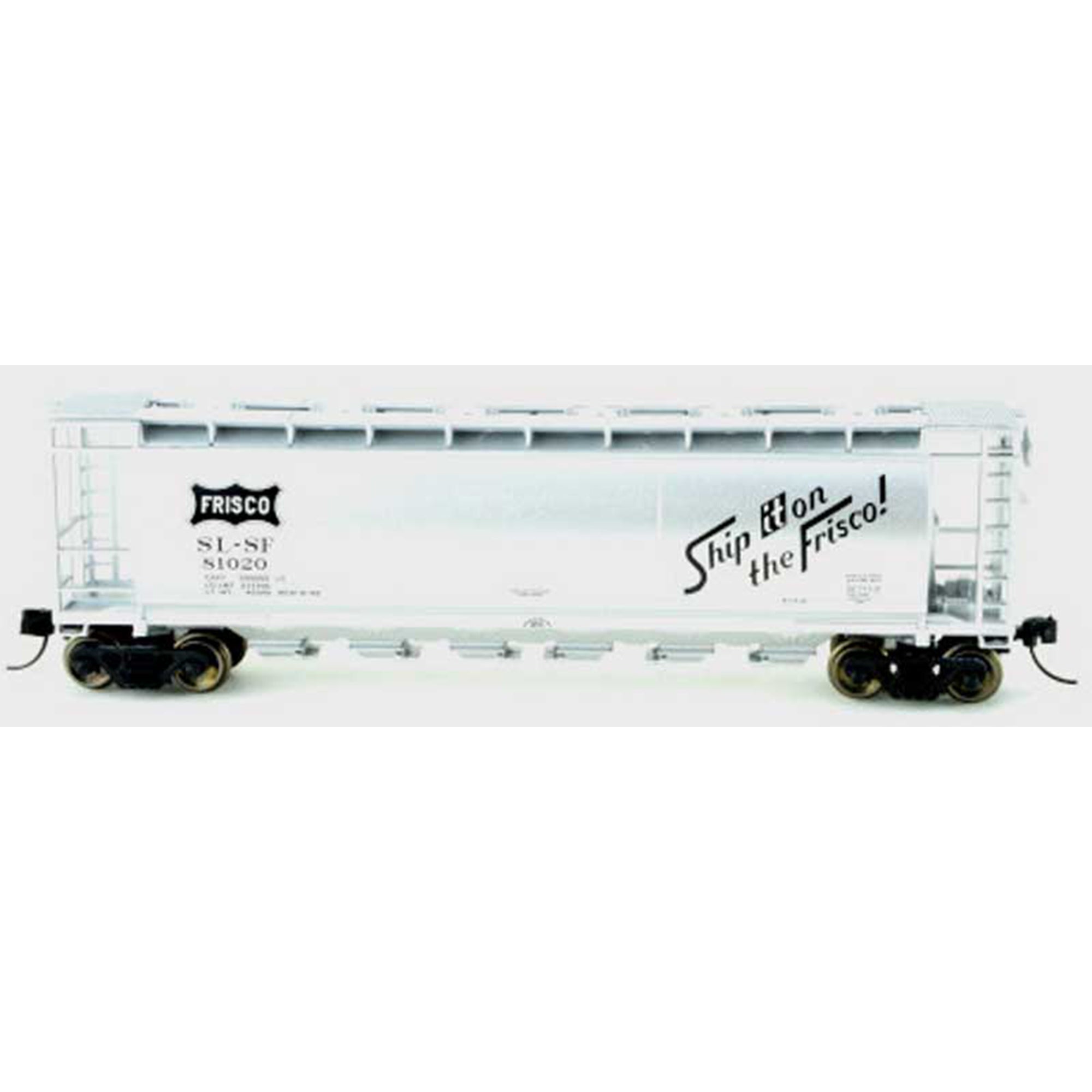 Bowser 38145 N Cylindrical Hopper Car, Frisco #81020 – Southern ...