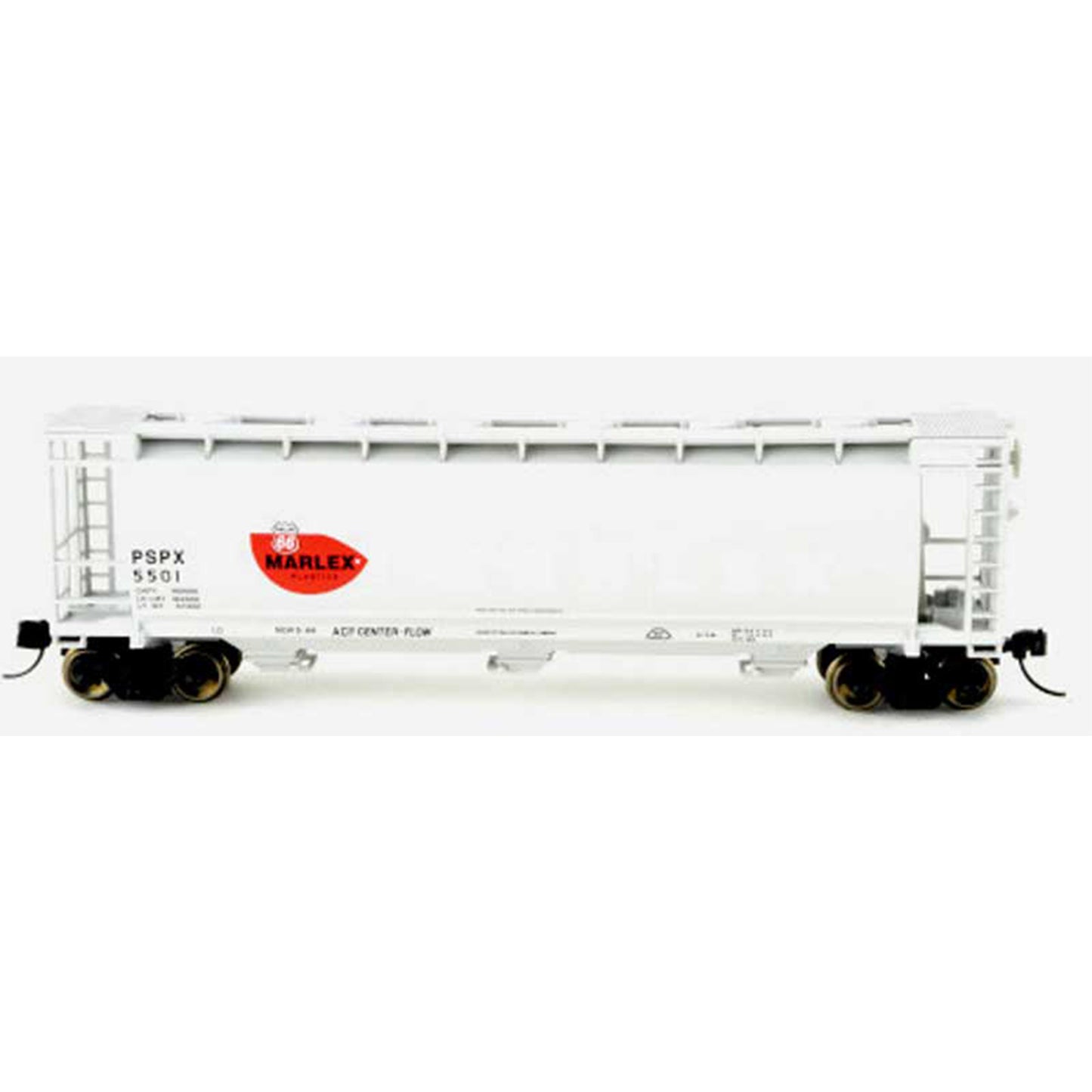 Bowser 38158 N Cylindrical Hopper Car, Phillips Chemical Co #5501