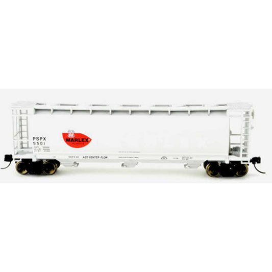 Bowser 38158 N Cylindrical Hopper Car, Phillips Chemical Co #5501