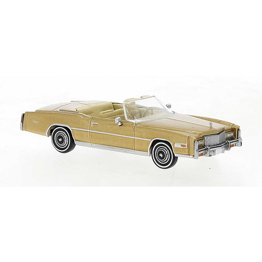 Brekina 19752 HO 1975 Cadillac El Dorado Convertible, Metallic Beige