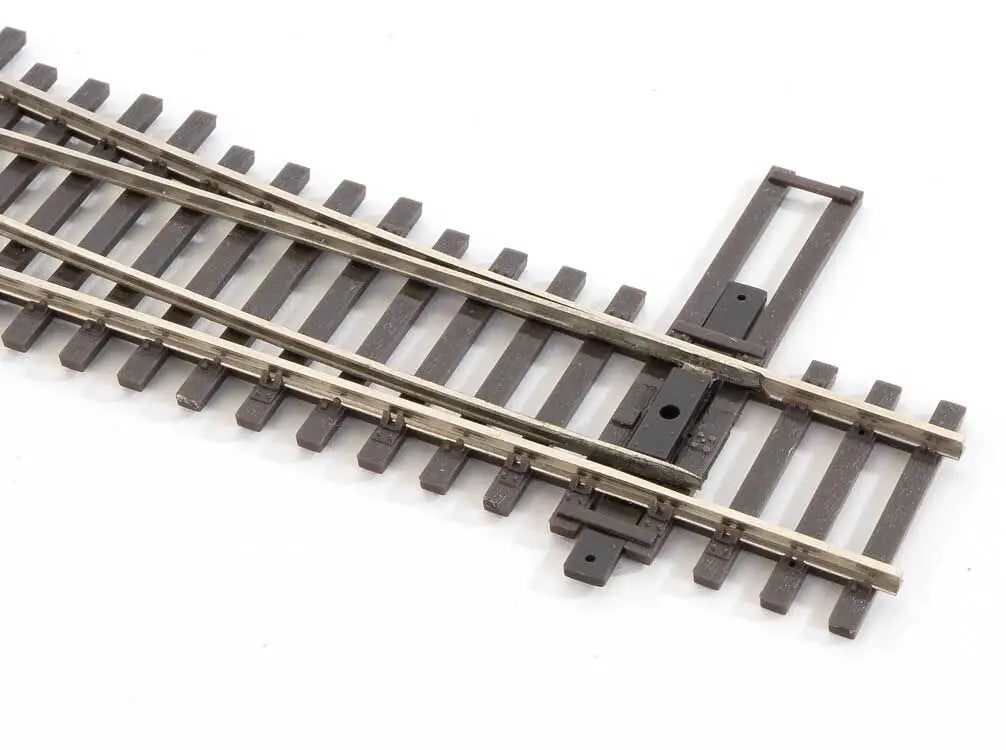 Walthers Track 948-83016 HO DCC-Friendly #5 Right Hand Turnout, Code 83 Nickel Silver