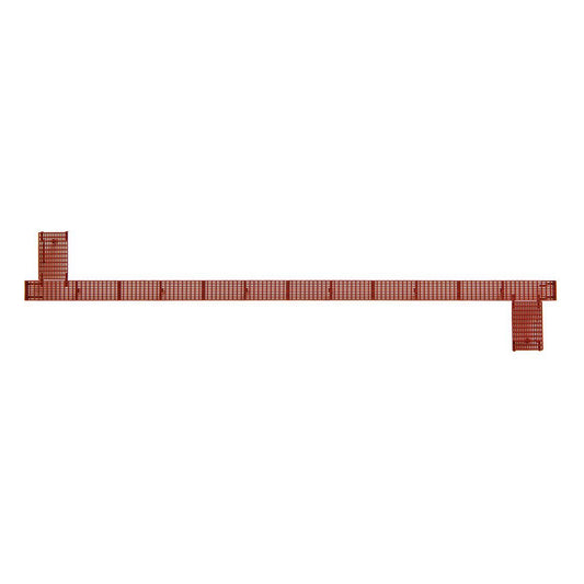 Kadee #2000 HO 40' Apex Running Boards Red Oxide - Freight Car Detail Parts, 1 Each