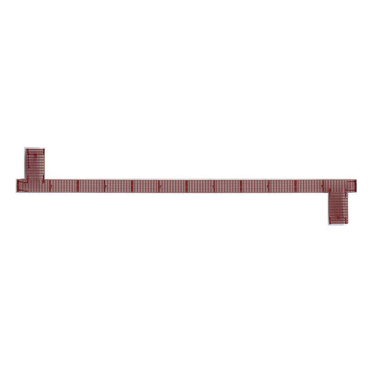 Kadee #2001 HO 40' Apex Running Board Boxcar Red - Freight Car Detail Parts, 1 Each