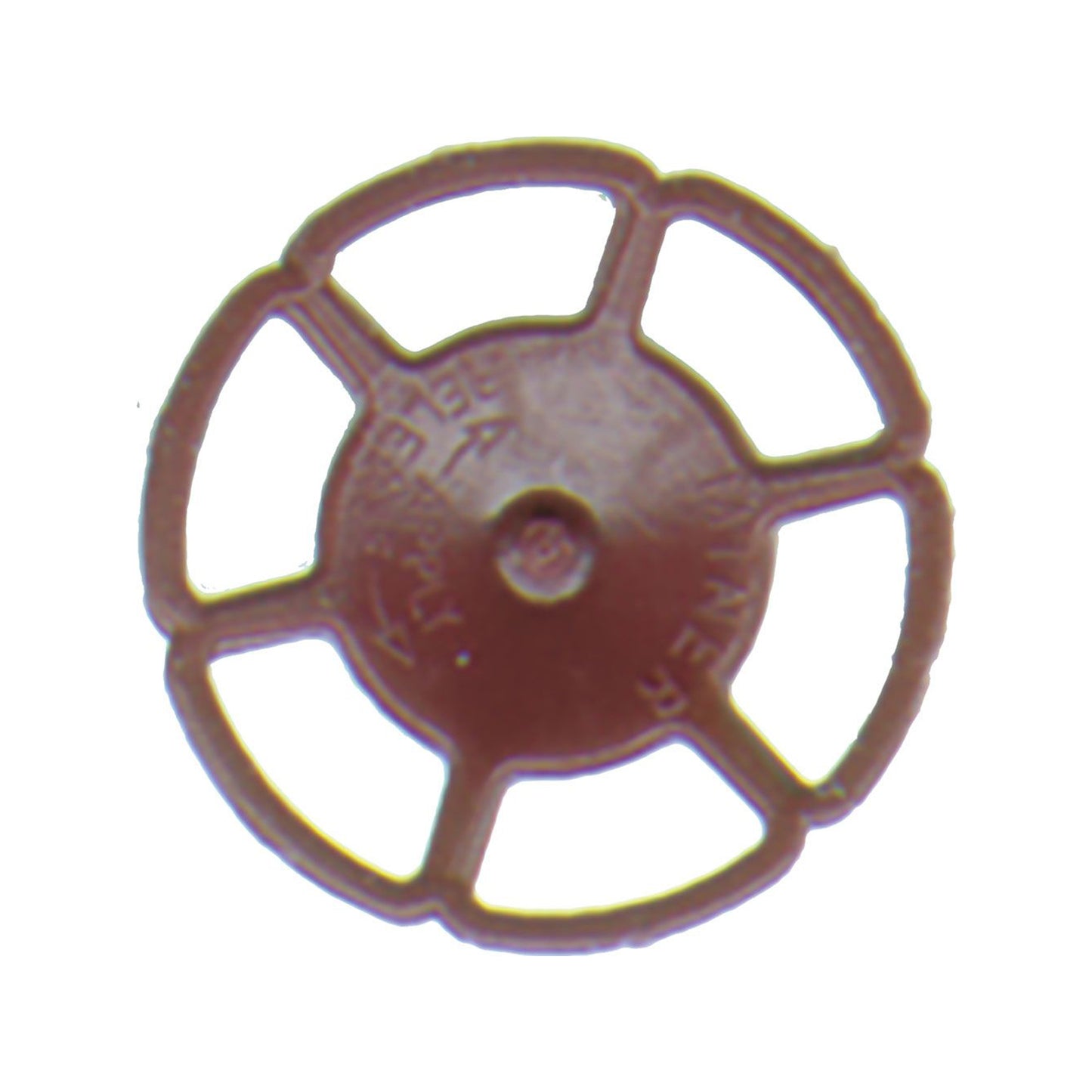 Kadee #2022 HO Miner Brake Wheel Boxcar Red - Freight Car Detail Parts, 8 Each