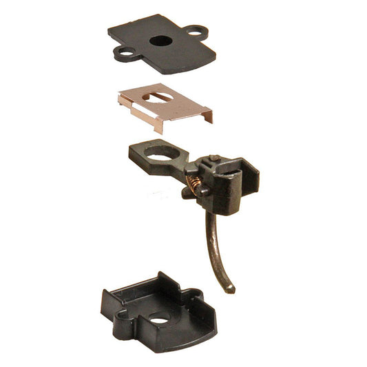 Kadee #24 HO 20-Series Plastic Couplers with Gearboxes - Short (1/4") Underset Shank, 2 Pair