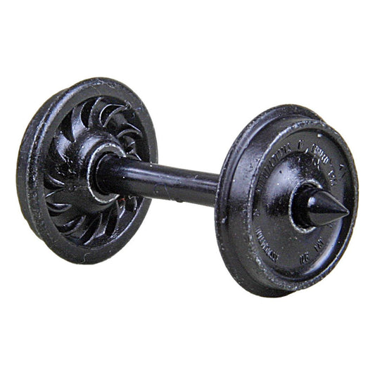 Kadee #531 HO 36" Diameter Ribbed Back Metal Code 88 Semi-Scale Wheels - Freight and Passenger, 12 Sets