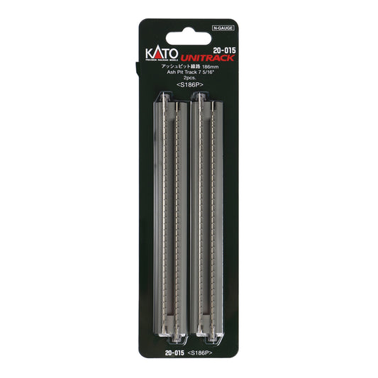 Kato 20-015 N Unitrack Ash Pit Track 186mm (7-5/16") 2pc