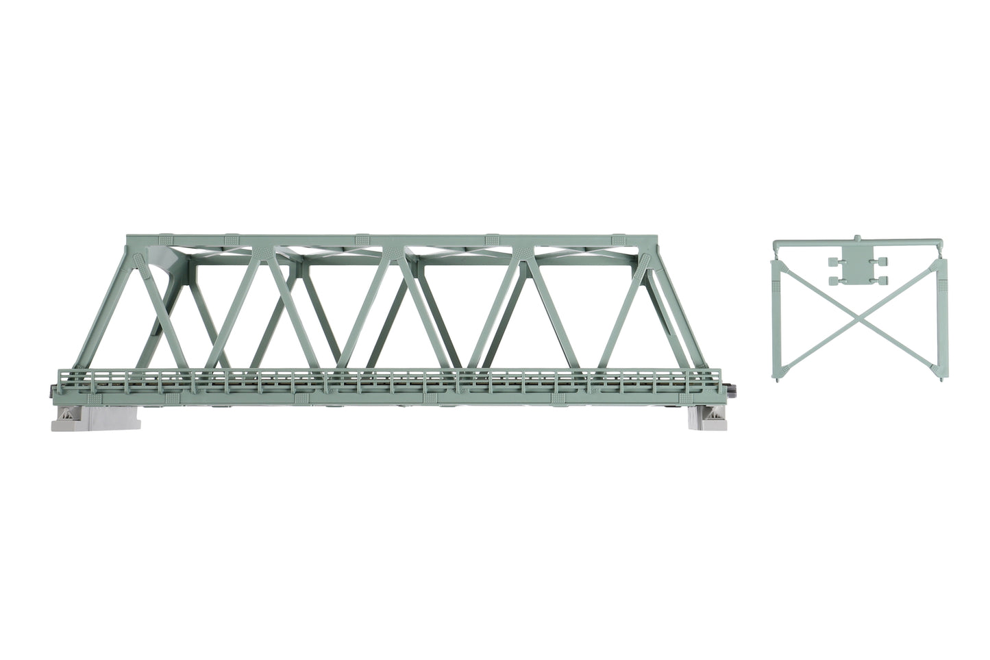 Kato N 20-439 Unitrack Double Truss Bridge Green 248mm (9-3/4")