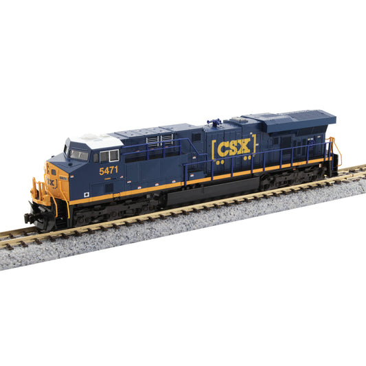 Kato 176-8964 N GE ES40DC GEVO, CSX #5471 (DC Silent)