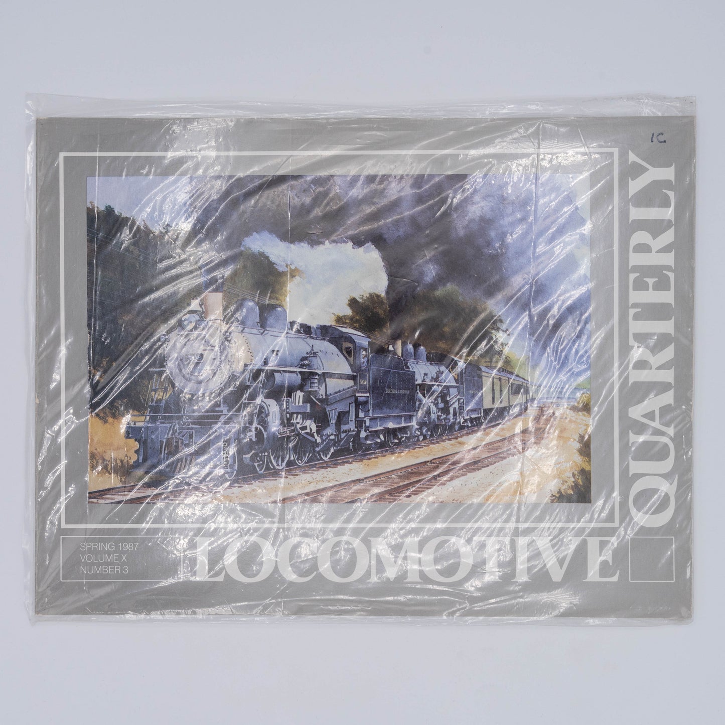 Locomotive Quarterly Volume X Issue 3, Spring 1987 (Bagged)
