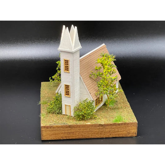 Mudd Creek Models MCM-010N N The Church - Craftsman Building Kit