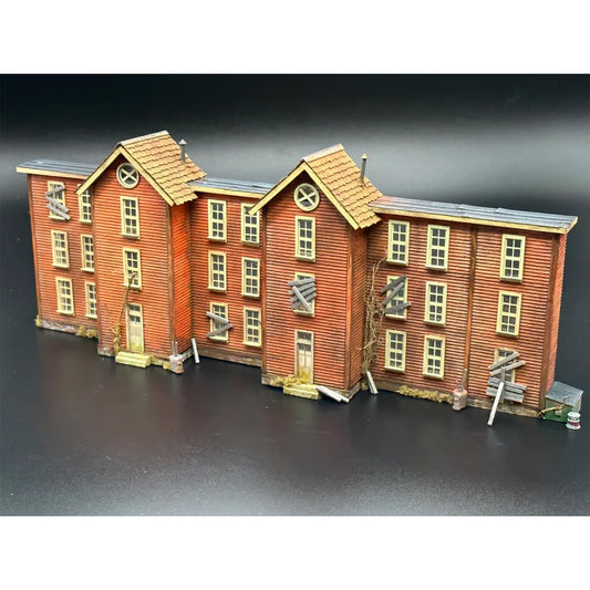 Mudd Creek Models MCM-027N N Park Row Houses - Craftsman Building Kit