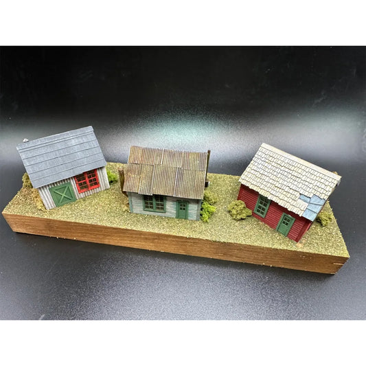 Mudd Creek Models MCM-037N N Trackside Shantys - Craftsman Building Kit