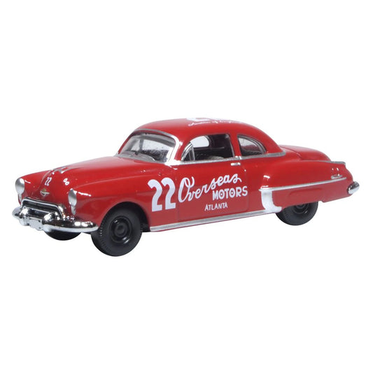 Oxford Diecast 87OR50004 HO 1949 Oldsmobile Rocket 88 Coupe, Overseas Motors Atlanta