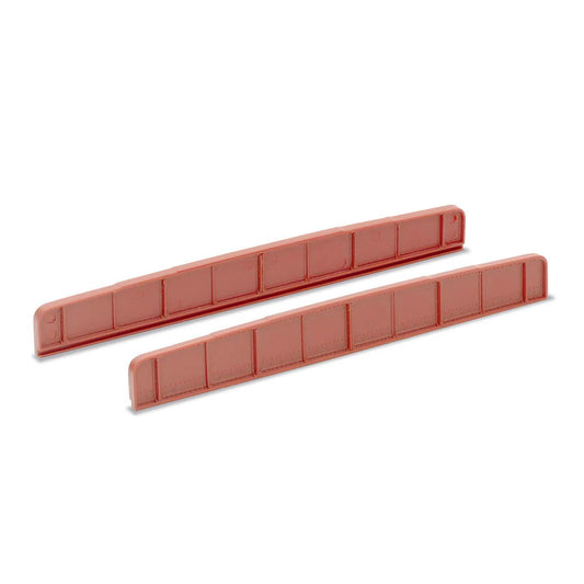 Peco NB-39 N Plate Girder Bridge Sides, Red Oxide