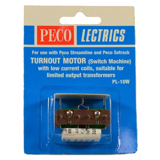 PECO PL-10W Turnout Motor (Switch Machine) with Low Current Coils